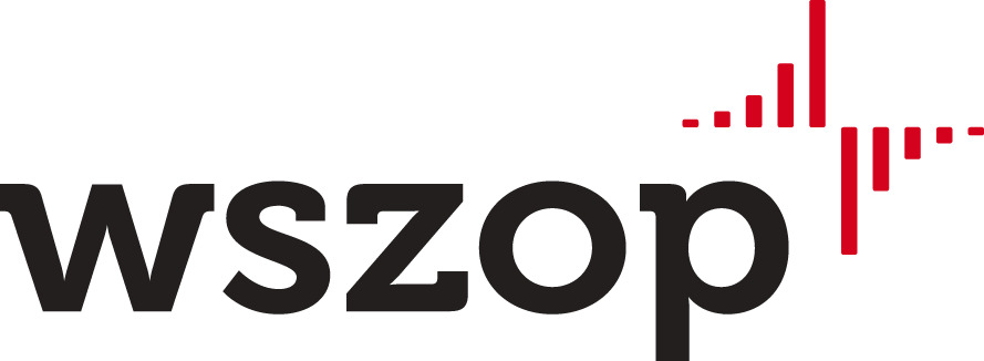 Логотип Высшей школы управления охраной труда в Катовице (WSZOP)